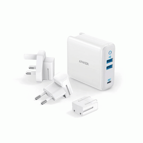 Anker POWERPORT III 3PORT 65W A2033 Wall Charger