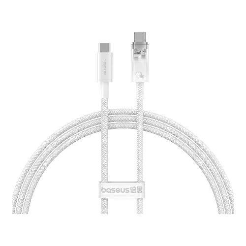 Baseus Explorer Series Fast Charging Cable with Smart Temperature Control Type-C to Type-C 1M 100w