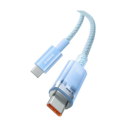 Baseus Explorer Series Fast Charging Cable with Smart Temperature Control Type-C to Type-C 1M 100w