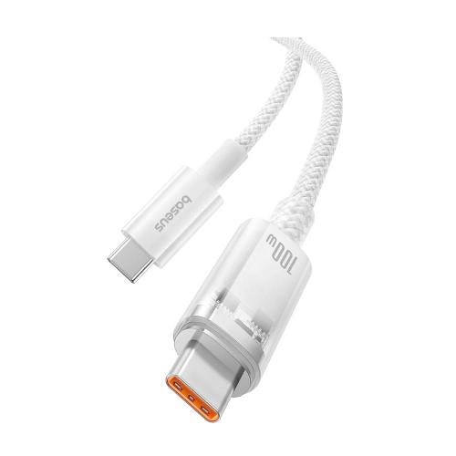 Baseus Explorer Series Fast Charging Cable with Smart Temperature Control Type-C to Type-C 1M 100w