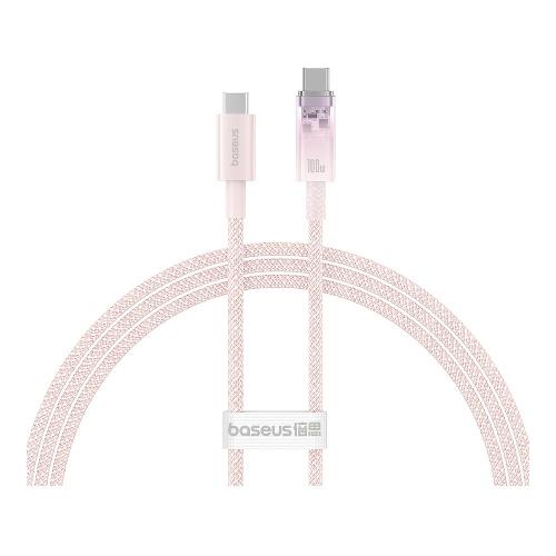 Baseus Explorer Series Fast Charging Cable with Smart Temperature Control Type-C to Type-C 1M 100w