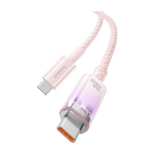 Baseus Explorer Series Fast Charging Cable with Smart Temperature Control Type-C to Type-C 1M 100w