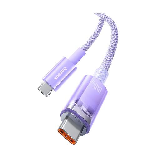 Baseus Explorer Series Fast Charging Cable with Smart Temperature Control Type-C to Type-C 1M 100w