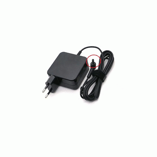 آداپتور لپ تاپ ایسوس 19V 2.37A مربعی زنبوکی سرفیش بزرگ-اورجینال 4*1.35mm Adaptor Laptop Asus 19V 2.37A _4*1.35mm