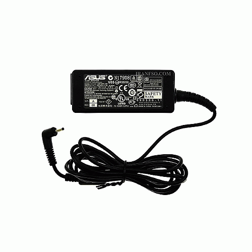 آداپتور لپ تاپ ایسوس 19V 2.1A سرموبایلی کابل دو تایی Adaptor Laptop Asus 19V 2.1A Double Cable