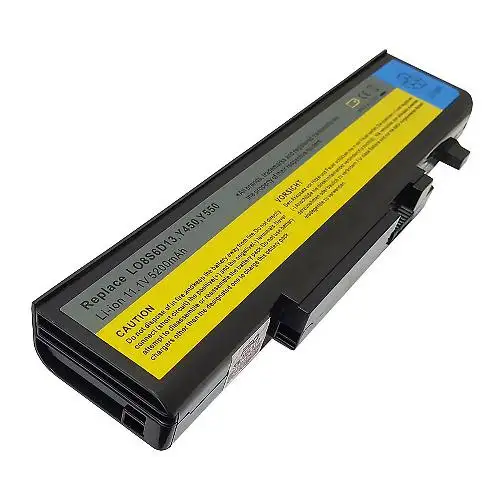 باتری لپ تاپ لنوو LO8S6D13 مناسب برای لپ تاپ لنوو Ideapad Y550 شش سلولی Ideapad Y550-6Cell Laptop Battery