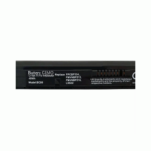باتری لپ تاپ فوجیتسو FMVNBP215 مناسب برای لپ تاپ فوجیتسو LifeBook LH532 LifeBook LH532 Laptop Battery