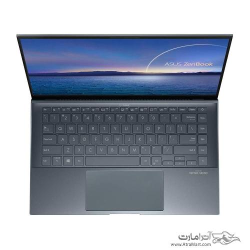 لپ تاپ ایسوس 14 اینچی مدل ZenBook UX435EG پردازنده Core i7 رم 16GB حافظه 1TB SSD گرافیک 2GB ASUS ZenBook 14 UX435EG Core i7 1165G7 16GB 1TB SSD 2GB Full HD Laptop