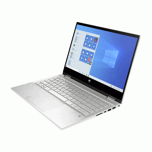لپ تاپ 14 اینچی اچپی مدل Pavilion x360 14-DW1000 HP Pavilion x360 14-DW1000-A Core i3 1115G4 8GB 256GB SSD Intel Full HD Touch Laptop