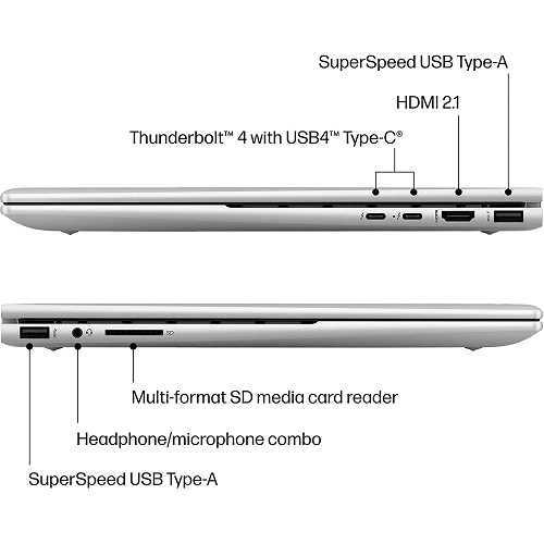 لپ تاپ اچ پی ENVY x360 15t EW000 گرافیک 4 گیگابایت HP ENVY x360 15t EW000 i7 1255U 32GB 1TB SSD 4GB RTX2050 Laptop