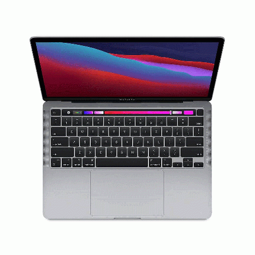 لپ تاپ اپل MYD82 پردازنده M1 رم 8GB حافظه 256GB SSD Apple MacBook Pro MYD82 2020 M1 8 256SSD Laptop