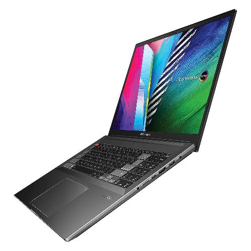لپ تاپ 16 اینچی ایسوس Vivobook Pro 16X OLED M7600QE گرافیک 4 گیگابایت ASUS Vivobook Pro 16X OLED M7600QE R9 5900HX 32GB 1TB SSD 4GB(RTX3050Ti) 4k OLED 16 INCH Laptop