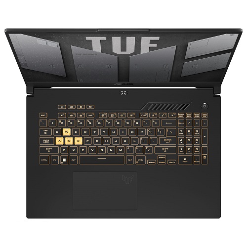 لپ تاپ گیمینگ ایسوس TUF Gaming F17 FX707ZC گرافیک 4 گیگابایت ASUS TUF Gaming F17 FX707ZC i7 12700H-16GB-512GB SSD-4GB- RTX 3050 Laptop
