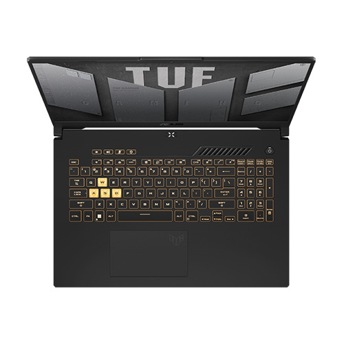 لپ تاپ ایسوس TUF Gaming F17 FX707ZC گرافیک 4 گیگابایت ASUS TUF Gaming F17 FX707ZC i7-12700H 64GB 3TB SSD 4GB RTX3050 FullHD 144Hz Laptop