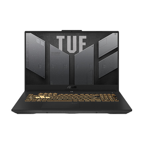 لپ تاپ ایسوس TUF Gaming F17 FX707ZC گرافیک 4 گیگابایت ASUS TUF Gaming F17 FX707ZC i7-12700H 32GB 1TB SSD 4GB RTX3050 FullHD 144Hz Laptop