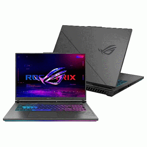 لپ تاپ ایسوس با مشخصات ROG Strix G18 G814JI گرافیک 8GB ASUS ROG STRIX G18 G814JI 2023 I9 13980HX 32GB 1TB SSD 8GB RTX 4070 QHD 240HZ LAPTOP