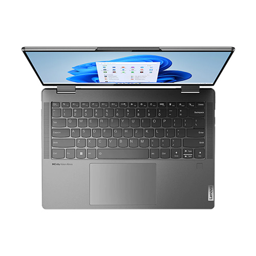 لپ تاپ لنوو Yoga 7 گرافیک اینتل Lenovo Yoga 7 i7 1255U 16GB DDR5 512GB SSD Intel Iris FullHD Touch Laptop