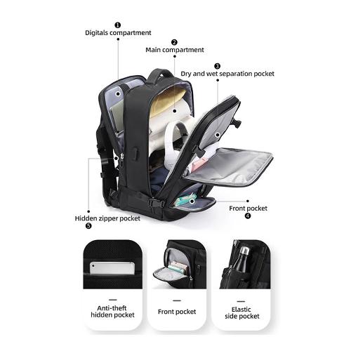 BANGE BG-1800_17inch Laptop backpack