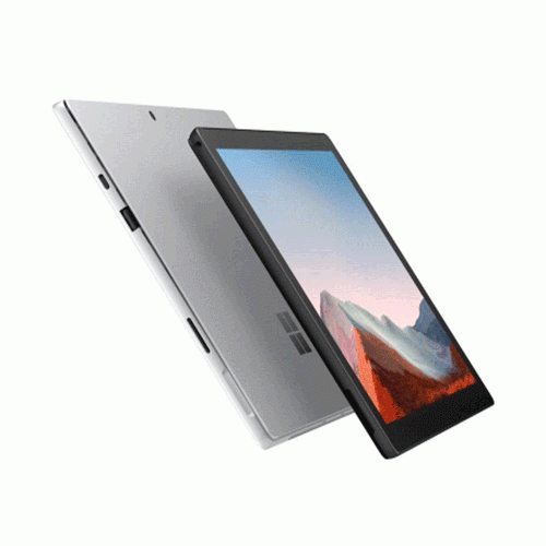 تبلت مایکروسافت Surface Pro 7 Plus پردازنده Core i7 رم 16 گیگابایت حافظه 256 گیگابایت به همراه کیبورد Signature آبی یخی Microsoft Surface Pro 7 Plus i7 1165G7 16GB 256GB Tablet + Signature Keyboard