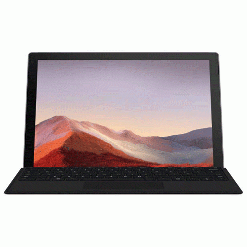تبلت مایکروسافت Surface Pro 7 Plus پردازنده Core i5 رم 16GB حافظه 256GB به همراه کیبورد مشکی Microsoft Surface Pro 7 Plus Core i5 1135G7 16GB 256GB Tablet + Black Type Cover Keyboard