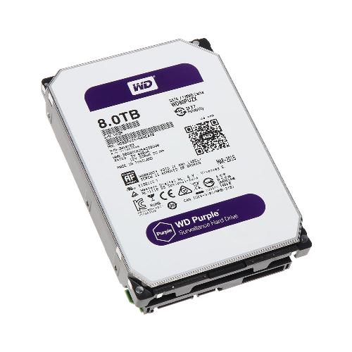 Western Digital Purple WD80PUZX Internal Hard Drive - 8TB