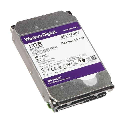 هارددیسک اینترنال وسترن دیجیتال سری بنفش مدل WD121PURZ ظرفیت 12 ترابایت Western Digital Purple WD121PURZ Internal Hard Drive - 12TB