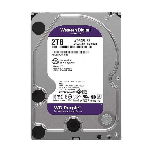 Western Digital Purple WD20PURX Internal Hard Drive - 2TB