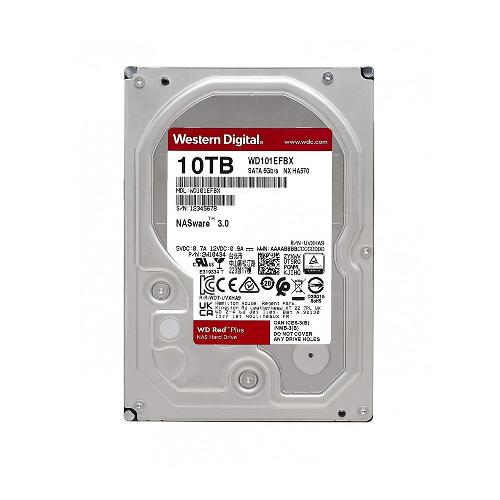 هارددیسک اینترنال وسترن دیجیتال سری Red Plus ظرفیت 10 ترابایت WD101EFBX Red Plus 10TB 256MB Cache NAS Internal Hard Drive