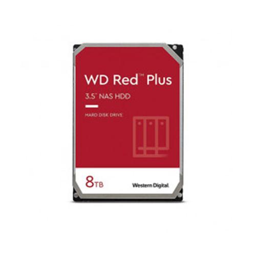 هارددیسک اینترنال وسترن دیجیتال سری Red Plus ظرفیت 8 ترابایت Western digital WD80EFBX Red Plus 8TB 256MB Cache NAS Internal Hard Drive