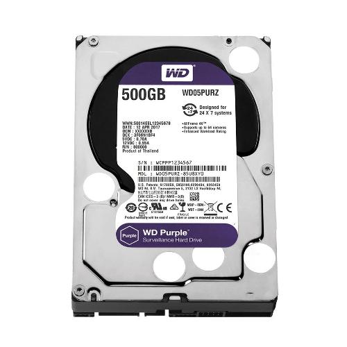 WD Purple 500GB Hard Disk Internal