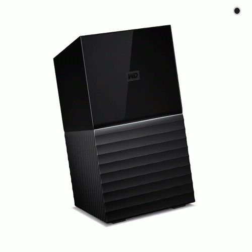 هارد اکسترنال وسترن دیجیتال مدل My Book Duo Desktop ظرفیت 28 ترابایت Western Digital WDBFBE0280JBK-00 My Book Duo Desktop RAID 28TB External Hard Drive