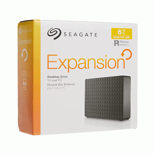 هارد اکسترنال سیگیت STEB6000403 Expansion Desktop ظرفیت 6 ترابایت Seagate STEB6000403 Expansion Desktop 6TB External HDD