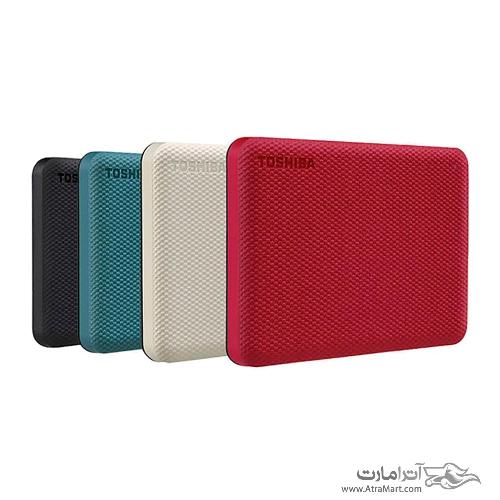 هارد اکسترنال توشیبا مدل Canvio Advance NEW ظرفیت 1 ترابایت Toshiba Canvio Advance NEW 1TB Portable Hard Drive