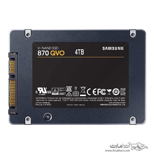 SAMSUNG 870 QVO MZ77Q4T0 4TB SATA III Internal SSD