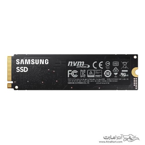 حافظه SSD اینترنال سامسونگ مدل 980 PCIe 3.0 NVMe M.2 2280 ظرفیت 1 ترابایت SAMSUNG 980 PCIe 3.0 NVMe M.2 2280 1TB Internal SSD