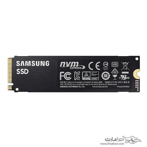 حافظه SSD اینترنال سامسونگ مدل 980PRO PCIe Gen 4.0x4 NVMe M.2 2280 ظرفیت 2 ترابایت SAMSUNG 980 PRO 2TB PCIe Gen 4.0x4 NVMe M.2 2280 Internal SSD