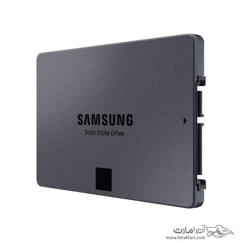حافظه SSD اینترنال سامسونگ مدل 870 QVO با ظرفیت 2TB SAMSUNG QVO 870 MZ77Q2T0 2TB SATA III Internal SSD
