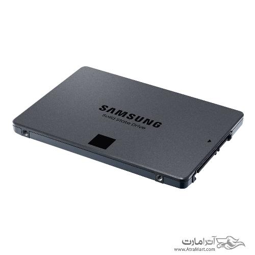 حافظه SSD اینترنال سامسونگ مدل 870 QVO با ظرفیت 2TB SAMSUNG QVO 870 MZ77Q2T0 2TB SATA III Internal SSD