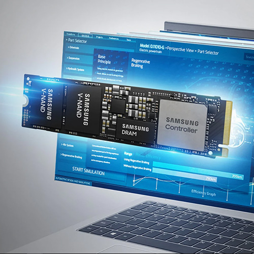 اس اس دی اینترنال سامسونگ PM9A1 M.2 NVMe Gen4 x4 ظرفیت 512 گیگابایت Samsung PM9A1 M.2 NVMe Gen4 x4 512GB Internal SSD