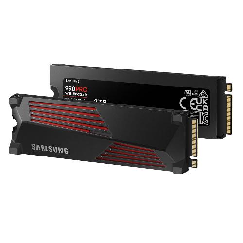 Samsung 990 Pro Heatsink M.2 2280 NVMe 2TB Internal SSD