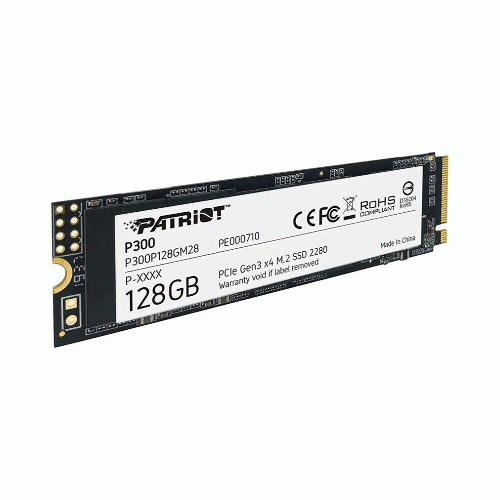 Patriot P300 128GB M.2 PCIe Gen 3 x4 Solid State Drive