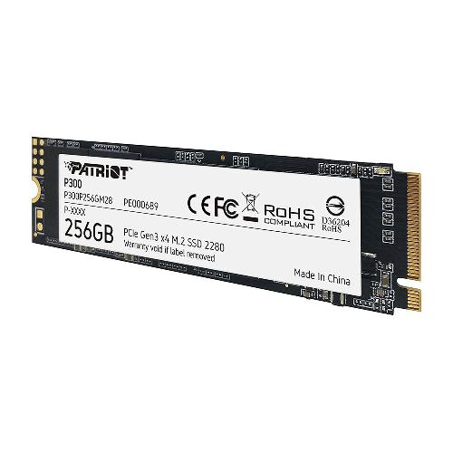 حافظه SSD اینترنال پاتریوت مدل P300 M.2 PCIe Gen 3 x4 ظرفیت 256 گیگابایت Patriot P300 256GB M.2 PCIe Gen 3 x4 Solid State Drive