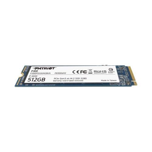 Patriot P300 512GB M.2 PCIe Gen 3 x4 Solid State Drive