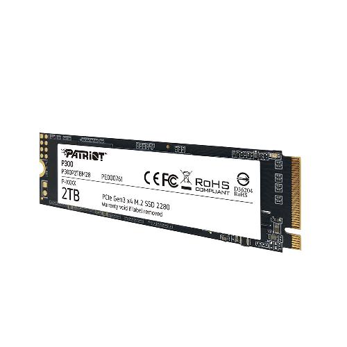 حافظه SSD اینترنال پاتریوت مدل P300 M.2 PCIe Gen 3 x4 ظرفیت 2 ترابایت Patriot P300 2TB M.2 PCIe Gen 3 x4 Solid State Drive