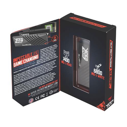 Patriot VP4300 2TB M.2 2280 PCIe Gen4 x 4 Solid State Drive