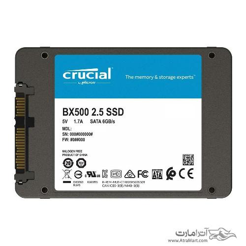 Crucial BX500 2TB 3D NAND SATA 2.5 inch Internal SSD