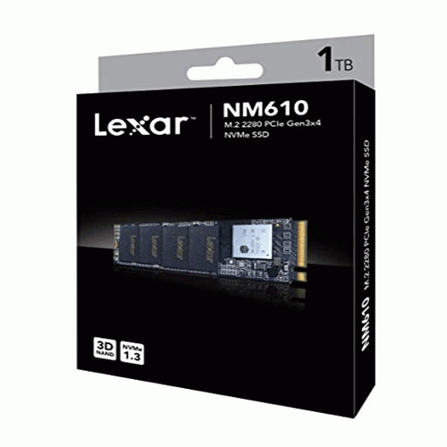 حافظه اس اس دی M.2 لکسار NM610 با ظرفیت 1 ترابایت NM610 1TB M.2 2280 PCIe Gen3x4 NVMe SSD Drive