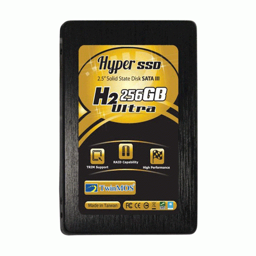 حافظه SSD اینترنال توین موس H2 Ultra Sata III ظرفیت 256 گیگابایت TwinMos H2 Ultra 256GB SATA3 Internal SSD
