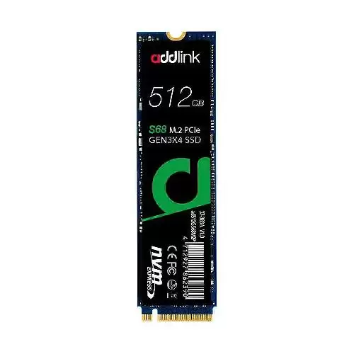 اس اس دی ادلینک S68 GEN3X4 NVMe ظرفیت 512 گیگابایت AddLink S68 GEN3X4 NVMe M.2 Internal SSD Drive 512GB
