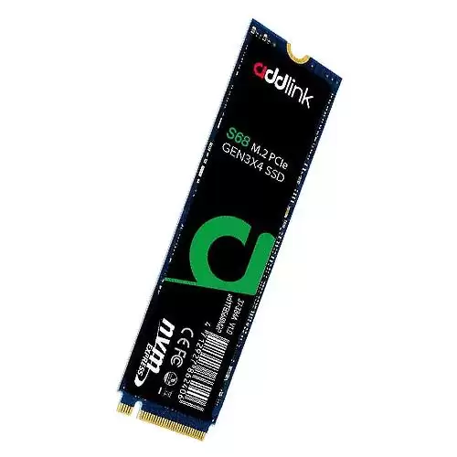 اس اس دی ادلینک S68 GEN3X4 NVMe ظرفیت 512 گیگابایت AddLink S68 GEN3X4 NVMe M.2 Internal SSD Drive 512GB